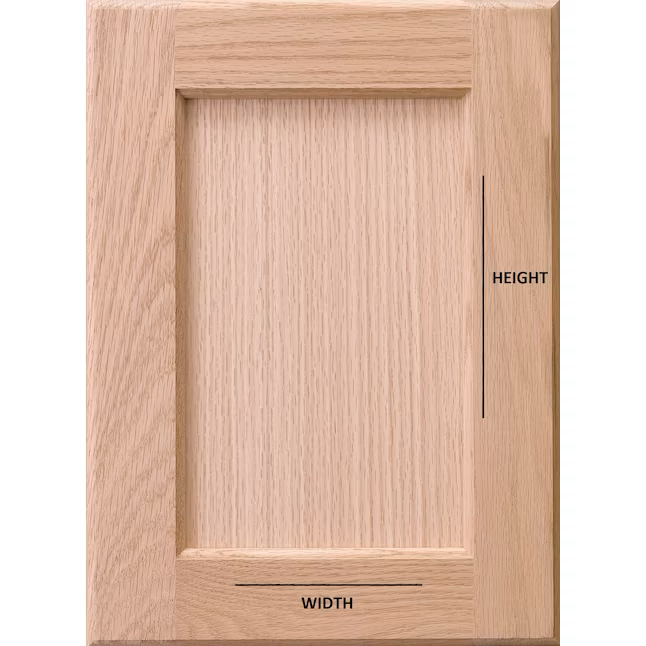 SABER SELECT 13-in W x 22-in H Unfinished Square Base Cabinet Door (Fits 15-in base box)