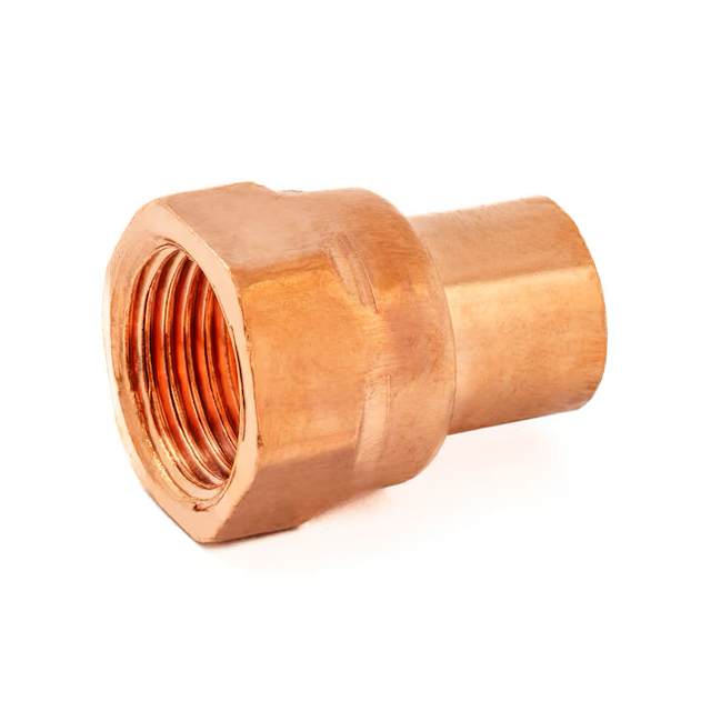 SABER SELECT 1/2-in SWT x 1/2-in FIP Copper Female Adapter