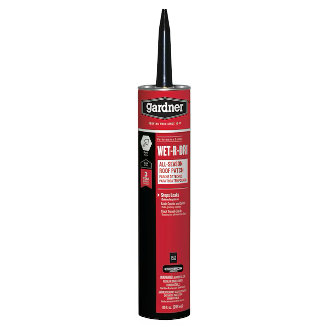 Gardner Wet-R-Dri 10-oz Cement Roof Sealant