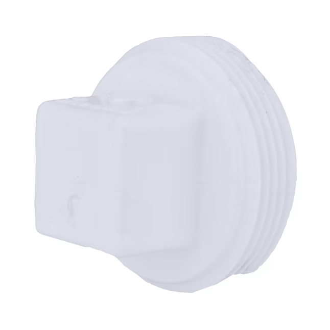 Charlotte Pipe 2-in PVC DWV Male Cleanout Plug for Pipe and Fittings - NSF Safety Listed