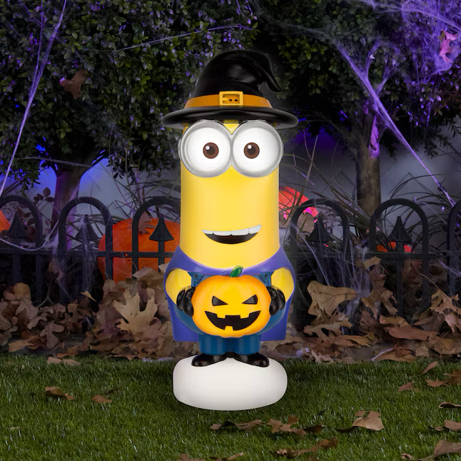 Universal 2-ft LED Minion Kevin Witch Costume Blow Mold