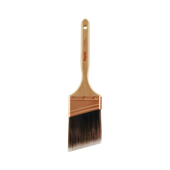 Purdy XL Glide 3-in Reusable Nylon- Polyester Blend Angle Paint Brush (Trim Brush)