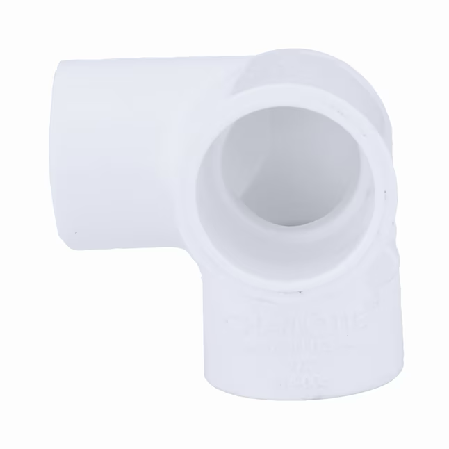 Charlotte Pipe 3/4-in x 1/2-in 90-Degree Schedule 40 PVC Reducing Elbow