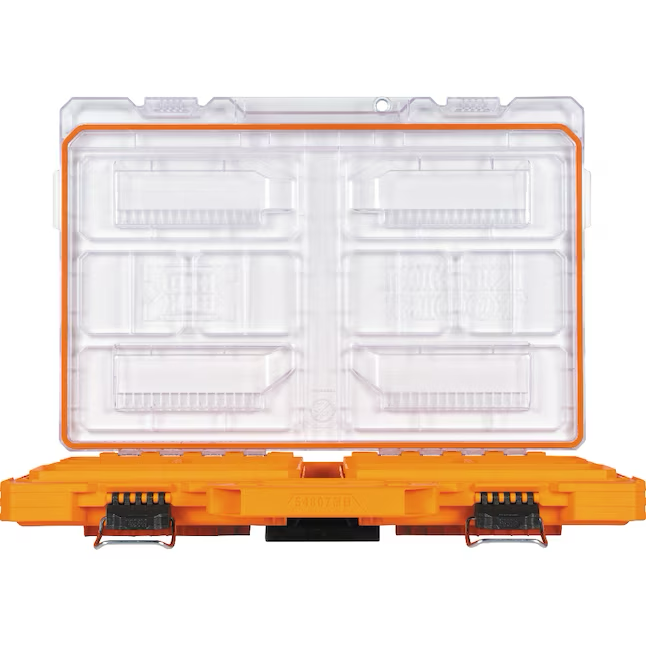 Caja de herramientas naranja Klein Tools de 12 pulgadas