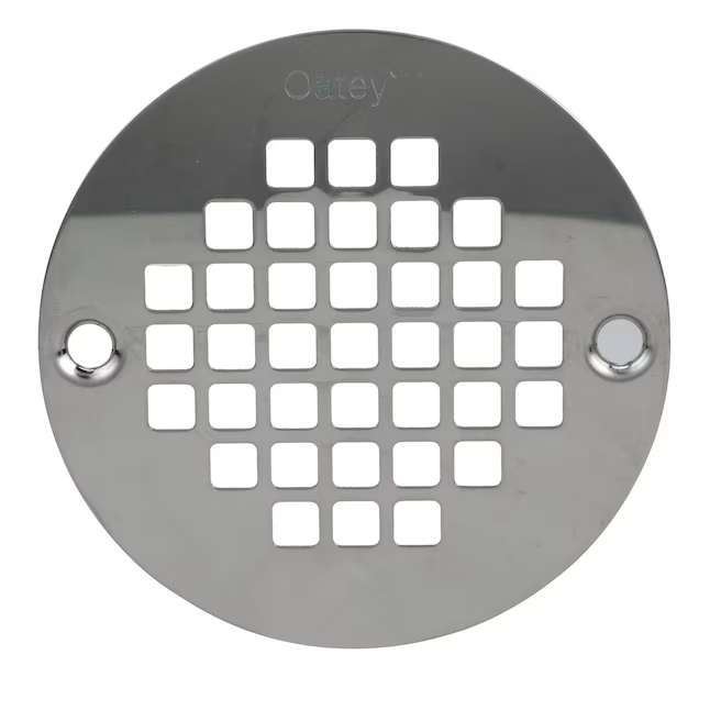 Oatey 4-Zoll-Screw-Rite-Sieb aus rundem Edelstahl