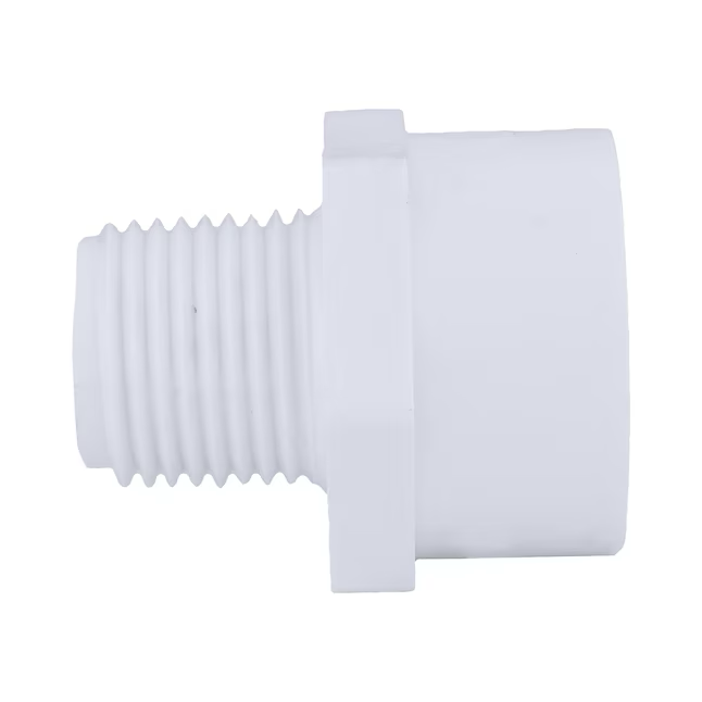 Charlotte Pipe 1-1/4-in x 1-1/2-in Schedule 40 PVC Reducing Male Adapter