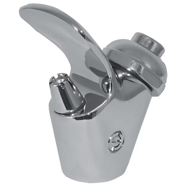 EZ-FLO Chrome-Basin Push Button Surface Mount Bubbler Head