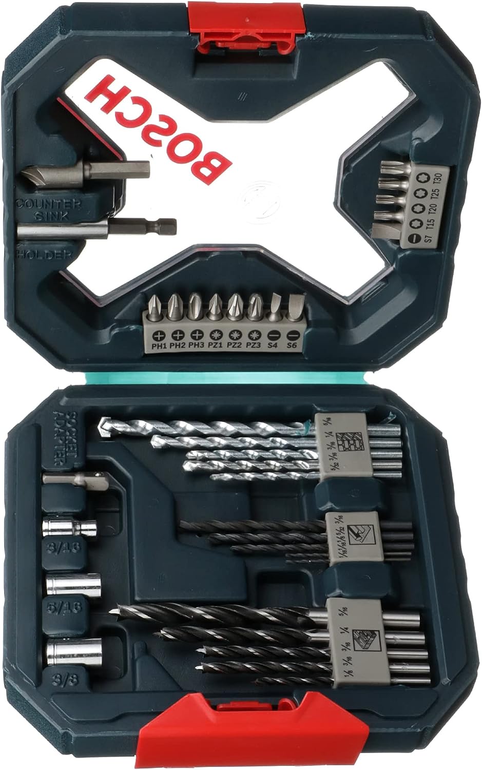 BOSCH Drilling and Driving Set (34-Piece)