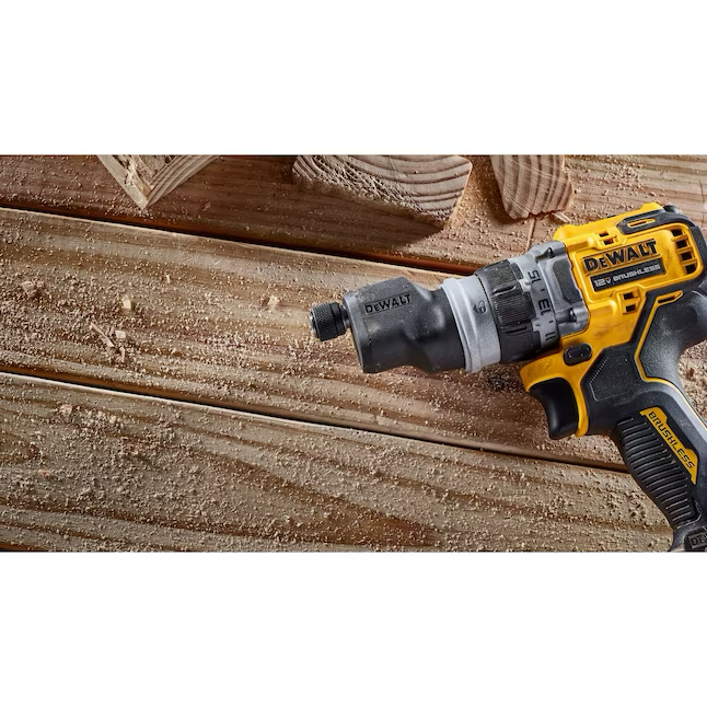 DEWALT XTREME Taladro inalámbrico sin escobillas 5 en 1, 12 voltios máx., 3/8 pulgadas (1 batería incluida, cargador incluido y bolsa blanda incluida)