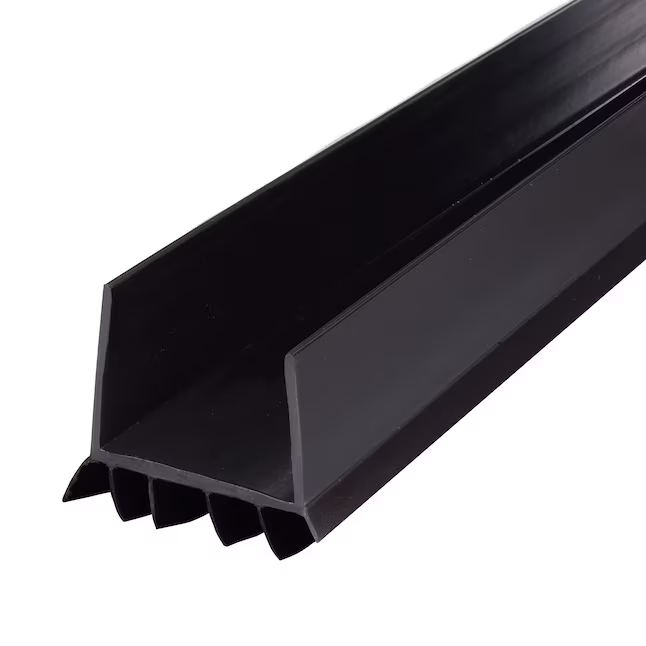 M-D 3-ft x 1-3/4-in Black Matte Vinyl Door Weatherstrip