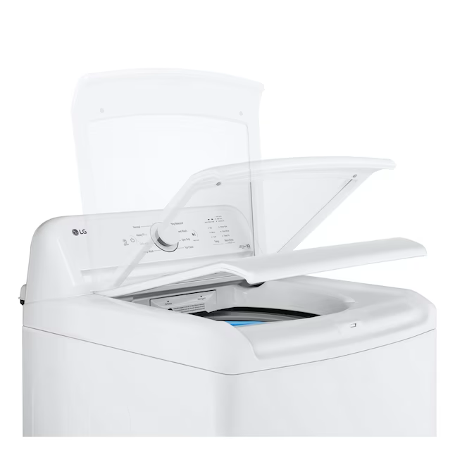 LG 4.1-cu ft Agitator Top-Load Washer (White)