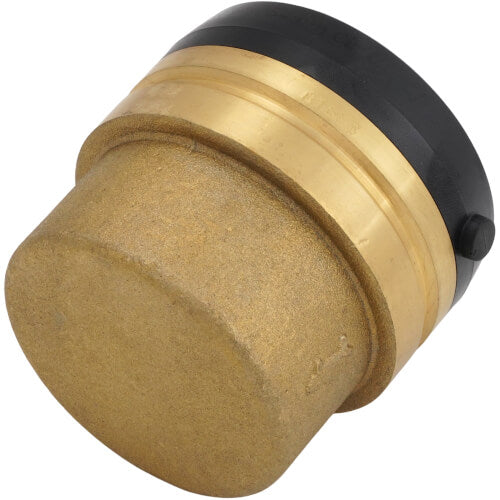 SharkBite 1-1/2 in. Brass Push Cap