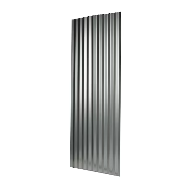 Metal Sales 2-Feet x 12-Feet Corrugated Galvanized Steel Roof Panel