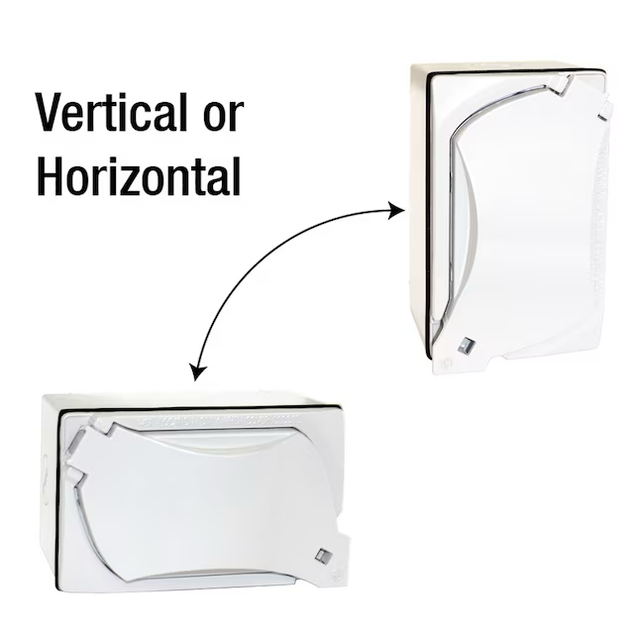 Sigma Engineered Solutions 1-Gang Metal Weatherproof New Work Switch/Outlet Electrical Box