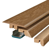 Project Source Pecan Moldura para piso multiusos de madera laminada de 0,75 pulgadas de alto x 2,37 pulgadas de ancho x 78,7 pulgadas de largo