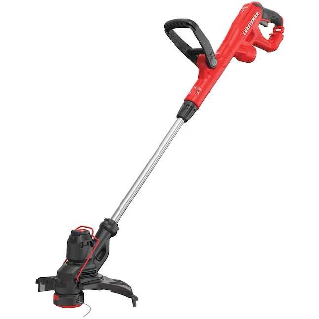 CRAFTSMAN Weedwacker Recortadora de hilo eléctrica con cable y eje recto de 14 pulgadas