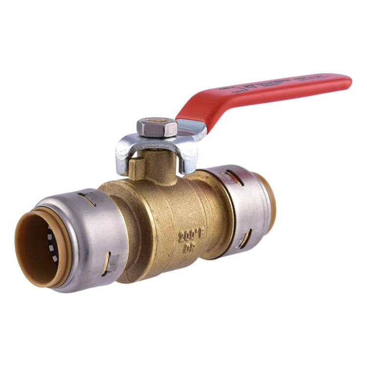 SharkBite Max Ball Valve 1/2 in. Push-Fit x 1/2 in. Push-Fit