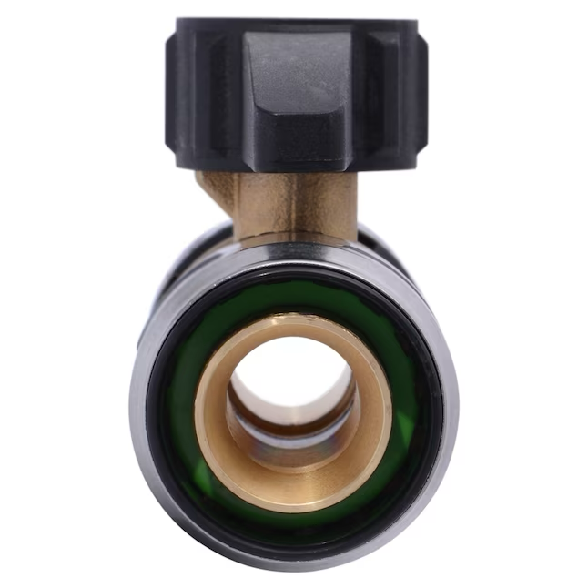 SharkBite EvoPEX 1 in. Brass Push-to-Connect Ball Valve