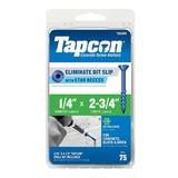 Tapcon 1/4-in x 2-3/4-in Concrete Anchors (75-Pack)