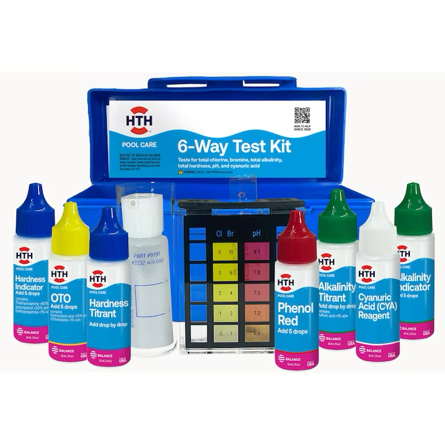 HTH 6-Way Pool Test Kit