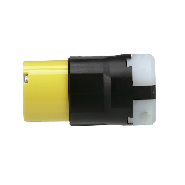 Eaton Arrow Hart 30-Amp 125-Volt NEMA L5-30c 3-wire Grounding Industrial Locking Connector, Yellow