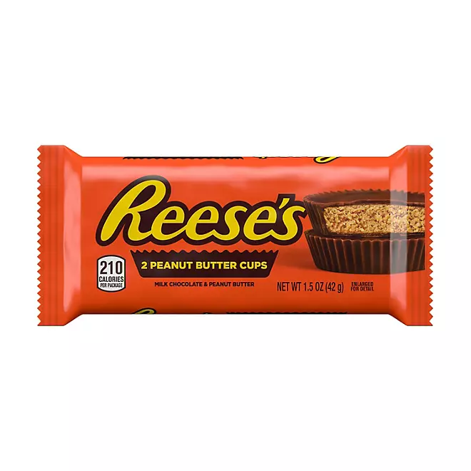 Tazas de mantequilla de maní con chocolate con leche Reese's (1.5 oz)