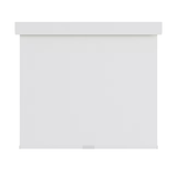 allen + roth 31-in x 72-in White Room Darkening Cordless Roller Shade