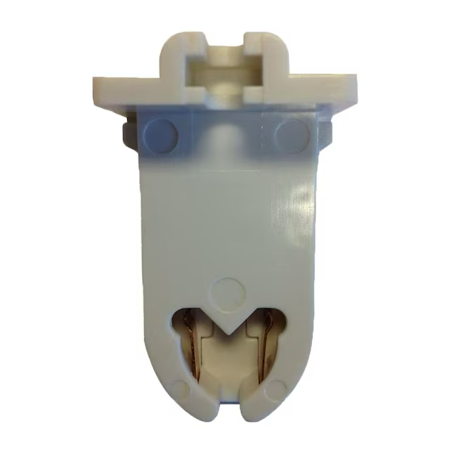 GE 2-Pack White Lamp Holder