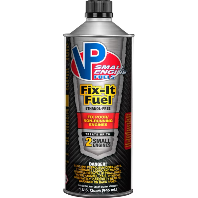 VP Racing Fuels Combustible Fix-it de 32 onzas líquidas 50:01:00 Combustible premezclado de 2 tiempos sin etanol