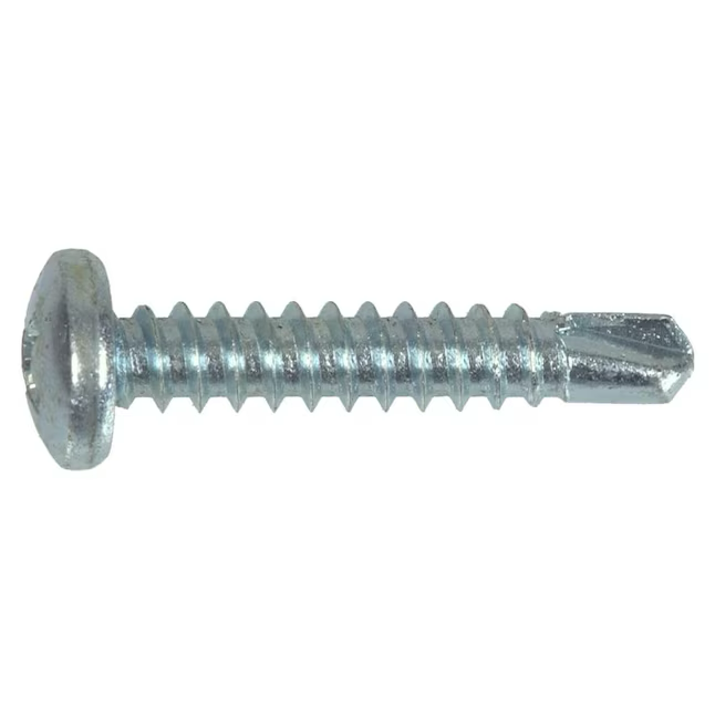 Hillman #8 x 1/2-in Phillips-Drive Sheet Metal Screws