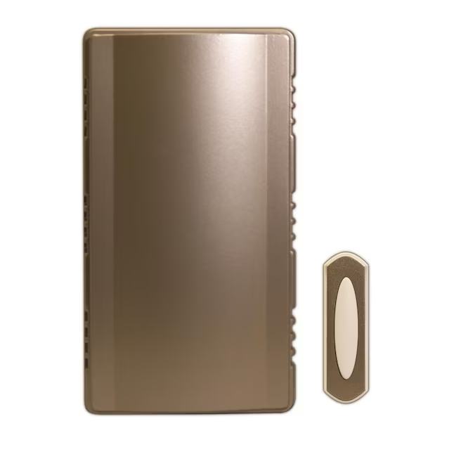 Style Selections Satin Nickel Wireless Doorbell Chime