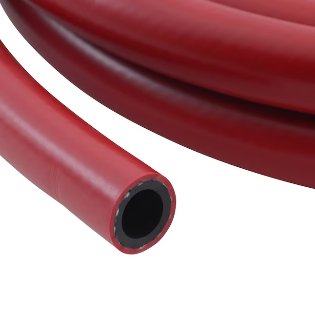 Manguera de aire reforzada roja de PVC EZ-FLO de 3/8 pulgadas de diámetro interior x 10 pies 