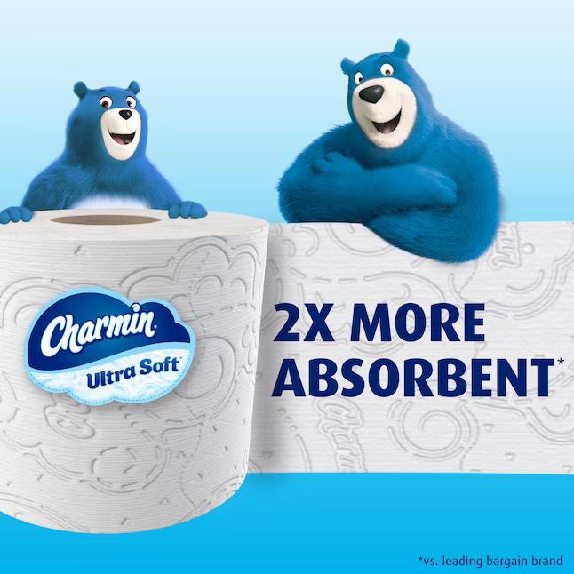 Charmin Ultra Strong Super Mega 8-Pack 2-ply Toilet Paper