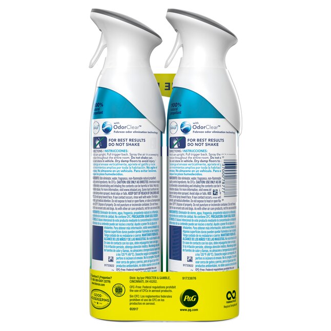 Febreze Air Pet Ambientador dispensador fresco de 8.8 oz (paquete de 2)