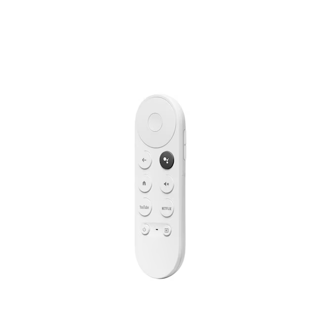 Google Chromecast with Google TV 4K HDR Streaming Media Player Google Assistant Voice Control in Snow