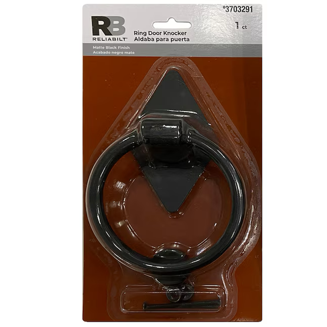 RELIABILT 6-1/2-in Matte Door Knocker