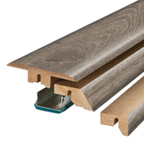 Project Source Whistler Moldura para piso multiusos de madera laminada de 0,75 pulgadas de alto x 2,37 pulgadas de ancho x 78,7 pulgadas de largo