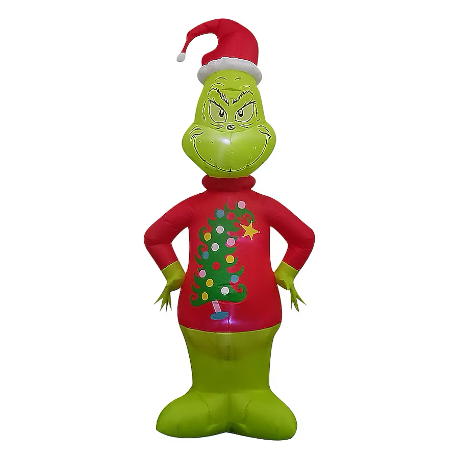 Grinch 6-5-ft LED Grinch Christmas Inflatable