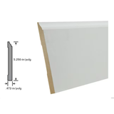 RELIABILT 13/32-in x 5-1/4-in x 8-ft Colonial Primed MDF 618 Baseboard Moulding