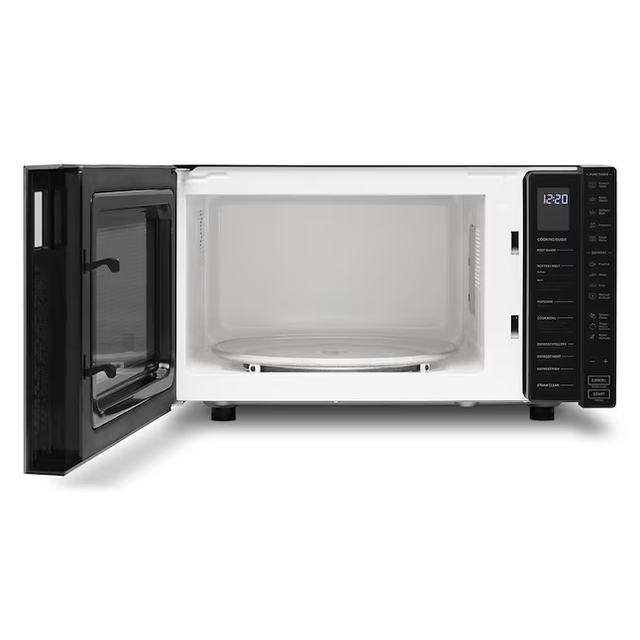 Whirlpool 1.1-cu ft 900-Watt Sensor Cooking Controls Countertop Microwave (Black)