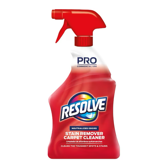 Spray quitamanchas profesional Resolve, 32 onzas