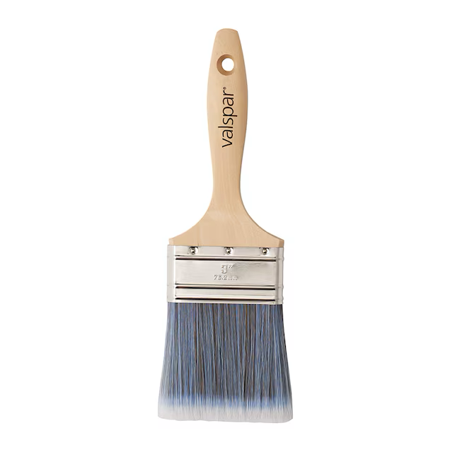 Valspar 3-in Reusable Polyester Flat Paint Brush (Wall Brush)