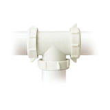 Keeney 1-1/2-in Plastic Three-way Coupling