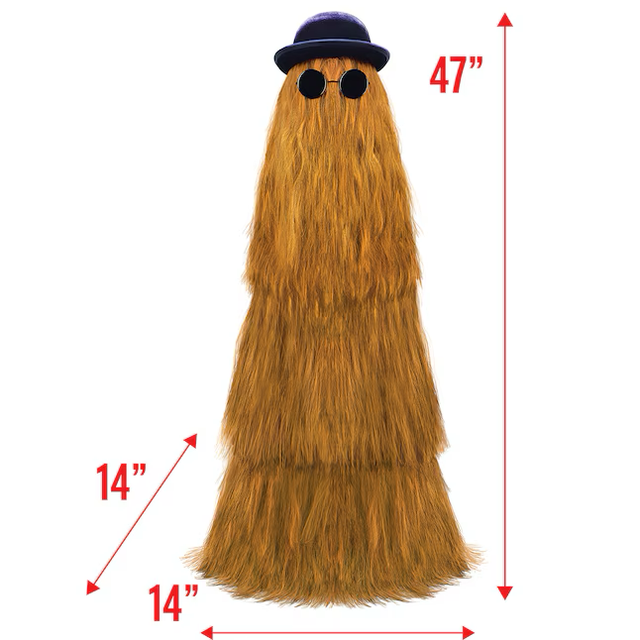 Animatronic musical Cousin Itt de 4 pies de la familia Addams