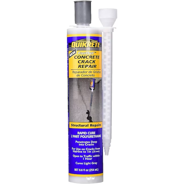 Reparación Quikrete FastSet Concrete, 8.6 onzas líquidas