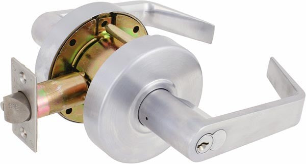 Storeroom Locks Satin Chrome Lever Entry Lock