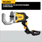 DEWALT IMPACT CONNECT 2-in PVC and Pex Pipe Cutter Attachment