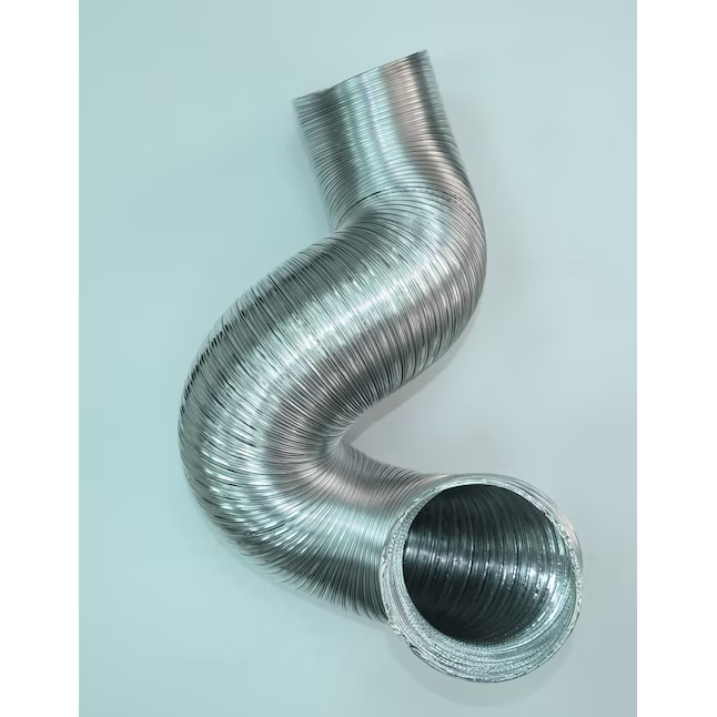 Lambro Rigiflex 4-in x 96-in Aluminum Semi-rigid Flexible Duct