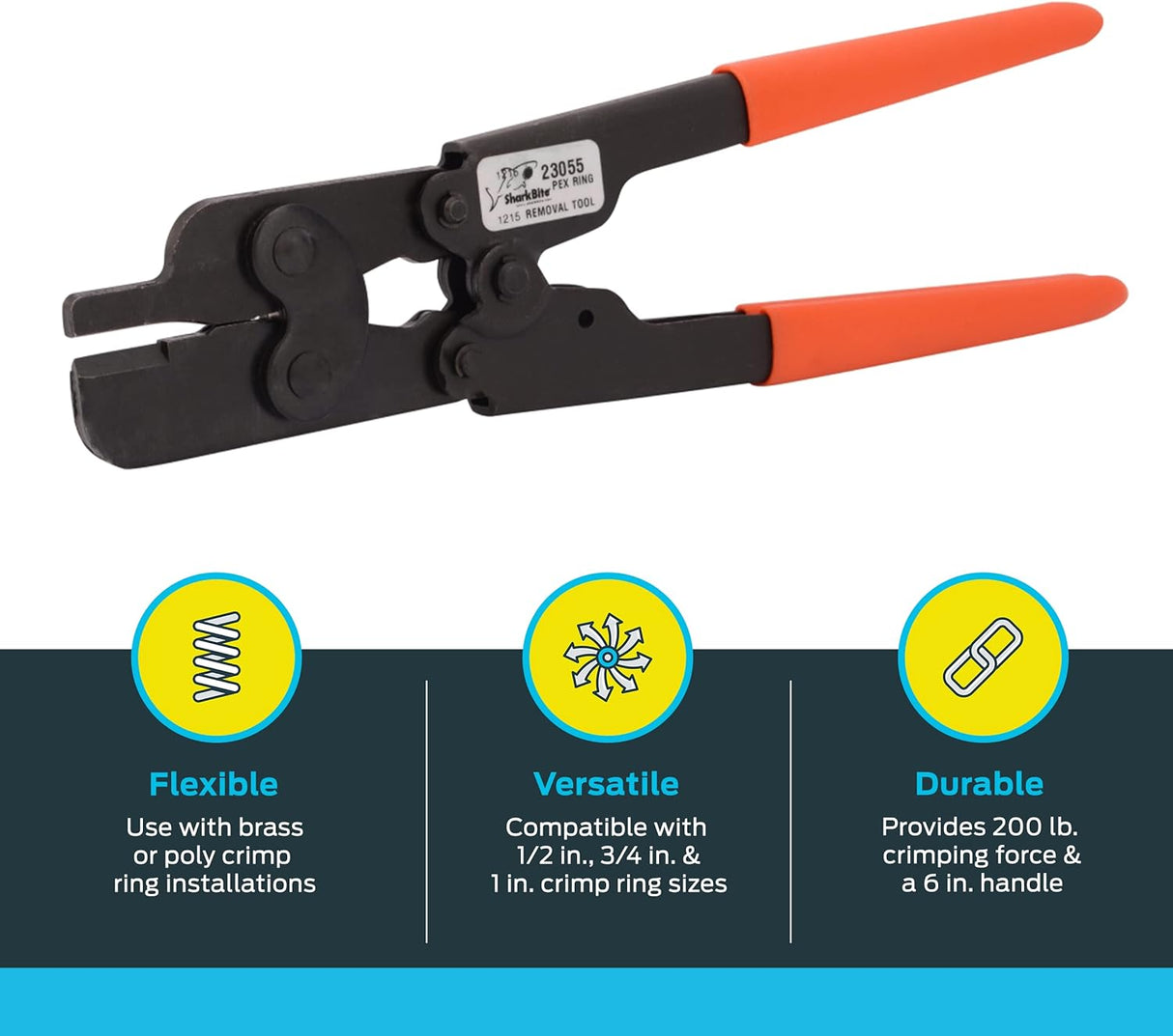 SharkBite Crimp Ring Removal Tool (Orange)