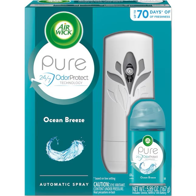 Air Wick 5,89 fl oz Ocean Breeze Spender/Nachfüll-Lufterfrischer